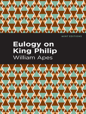 cover image of Eulogy on King Philip